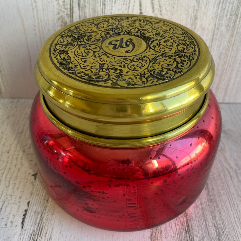 ANTHROPOLOGIE CAPRI BLUE CANDLE CINNAMON NOIR DISCONTINUED NEW